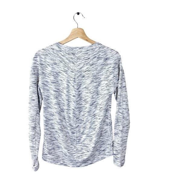 Lululemon Meant To Move Long Sleeve Space Dye Black & White - Picture 5 of 8